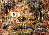 Pierre Auguste Renoir Landscape painting